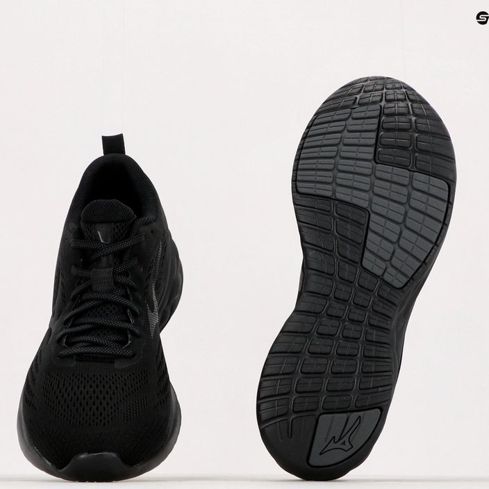 Ανδρικά παπούτσια για τρέξιμο Mizuno Wave Revolt μαύρο J1GC211411 13