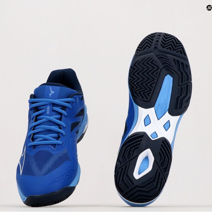 Ανδρικά παπούτσια τένις Mizuno Wave Exceed Light AC navy blue 61GA221826 17