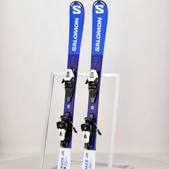 Παιδικά σκι κατάβασης Salomon S Race Jr. + C5 μπλε L47042100 16