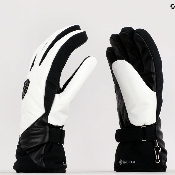 Γυναικεία γάντια σκι ZIENER Kamea GTX λευκό 801198 10