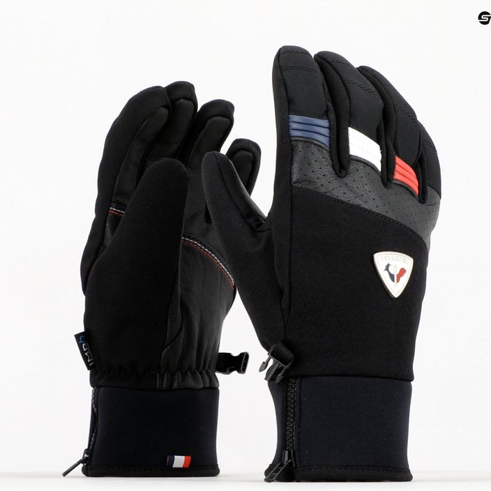 Ανδρικά γάντια σκι Rossignol Strato Impr black 9