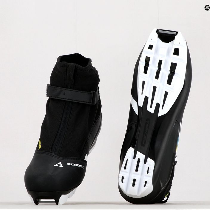Fischer XC Comfort Pro μπότες σκι ανωμάλου δρόμου μαύρες/κίτρινες S20920 17