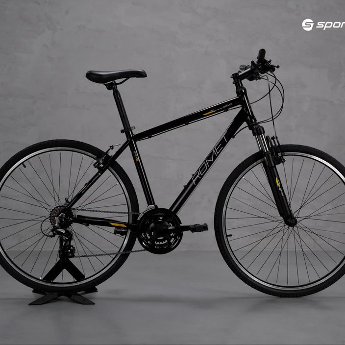 Ποδήλατο γυμναστικής Romet Orkan M μαύρο-χρυσό 17