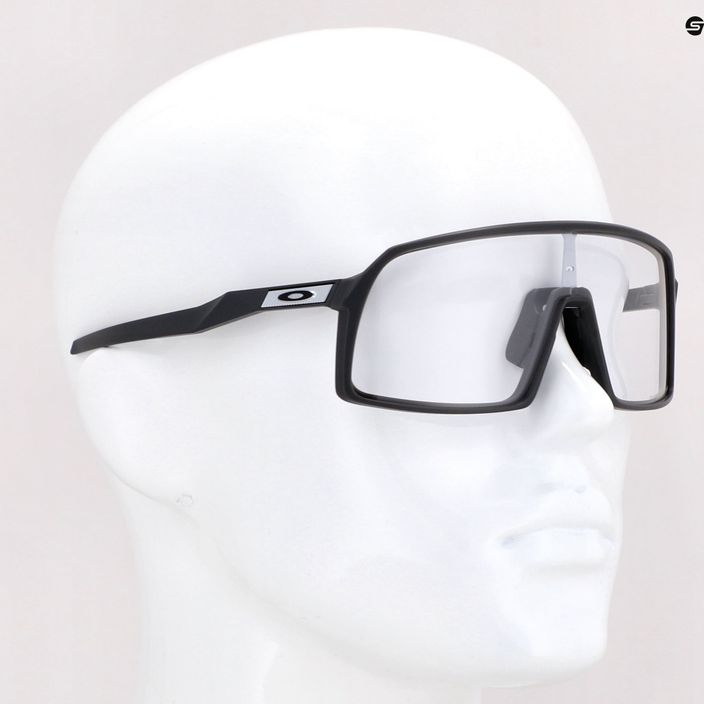 Oakley Sutro ματ ανθρακί/καθαρό έως μαύρο φωτοχρωμικά γυαλιά ποδηλασίας 0OO9406 11