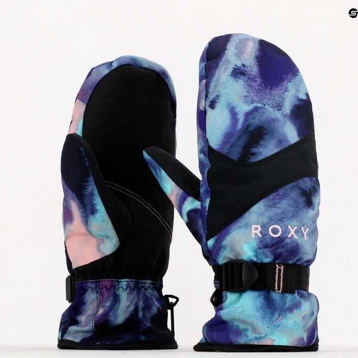 Γυναικεία γάντια snowboard ROXY Jetty 2021 niebieski/fioletowo/różowo/czarny 8