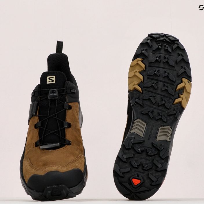 Ανδρικές μπότες πεζοπορίας Salomon X Ultra 4 LTR GTX καφέ/μαύρο L41351500 19