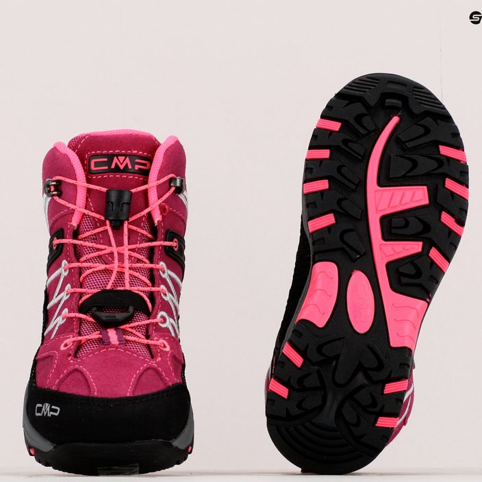 CMP Rigel Mid παιδικές μπότες πεζοπορίας ροζ 3Q12944 13