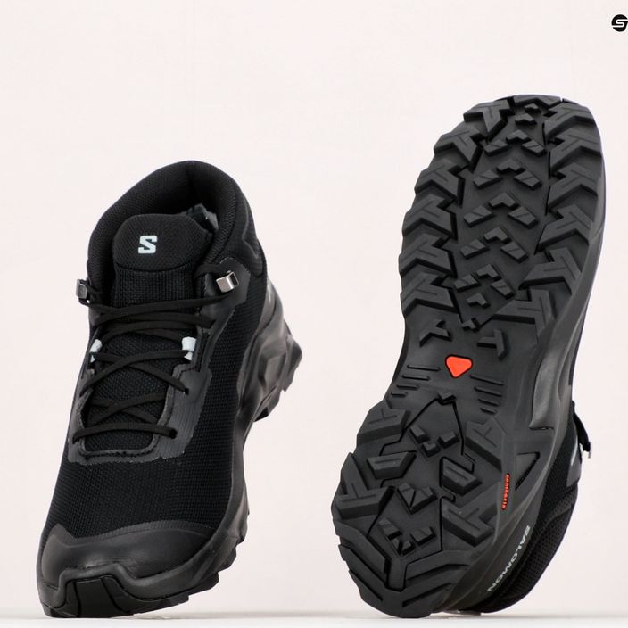 Ανδρικές μπότες πεζοπορίας Salomon X Reveal Chukka CSWP 2 μαύρο L41762900 20