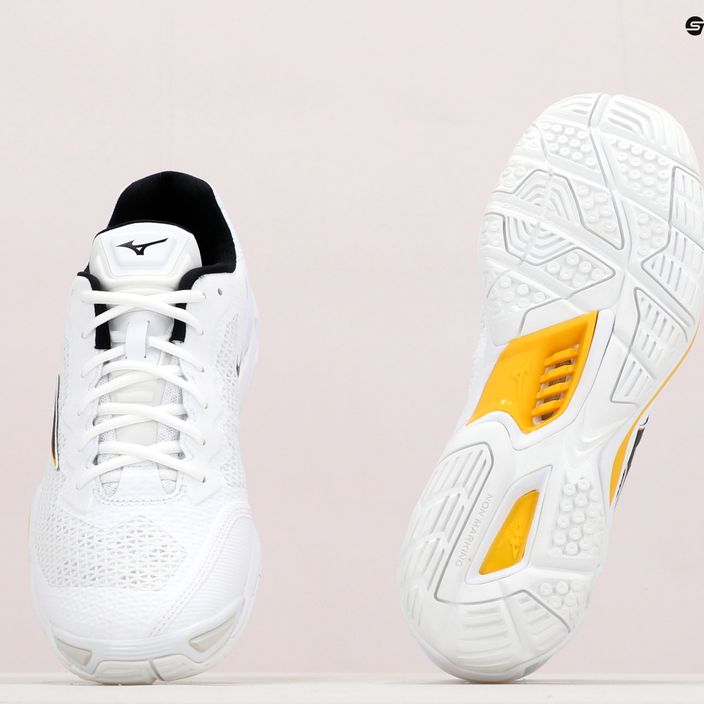 Ανδρικά παπούτσια χάντμπολ Mizuno Wave Stealth V λευκό X1GA180013 18