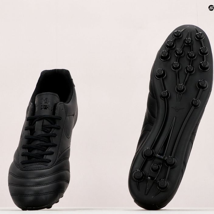 Mizuno Morelia II Club AG ανδρικά ποδοσφαιρικά παπούτσια μαύρο P1GA221799 13