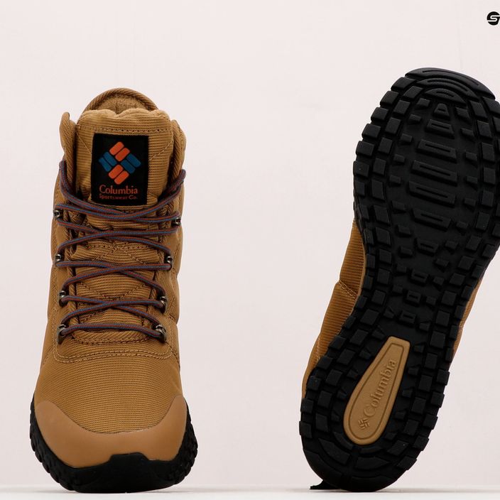 Columbia Fairbanks Omni-Heat καφέ ανδρικές μπότες πεζοπορίας 1746011 15