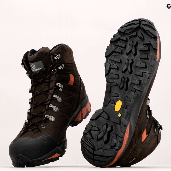 Ανδρικές μπότες πεζοπορίας ZG Pro GTX καφέ 67070-200/1 20