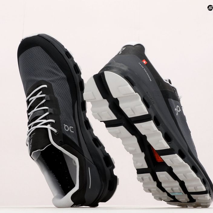 Ανδρικά παπούτσια για τρέξιμο On Cloudvista Αδιάβροχο μαύρο 7498571 19