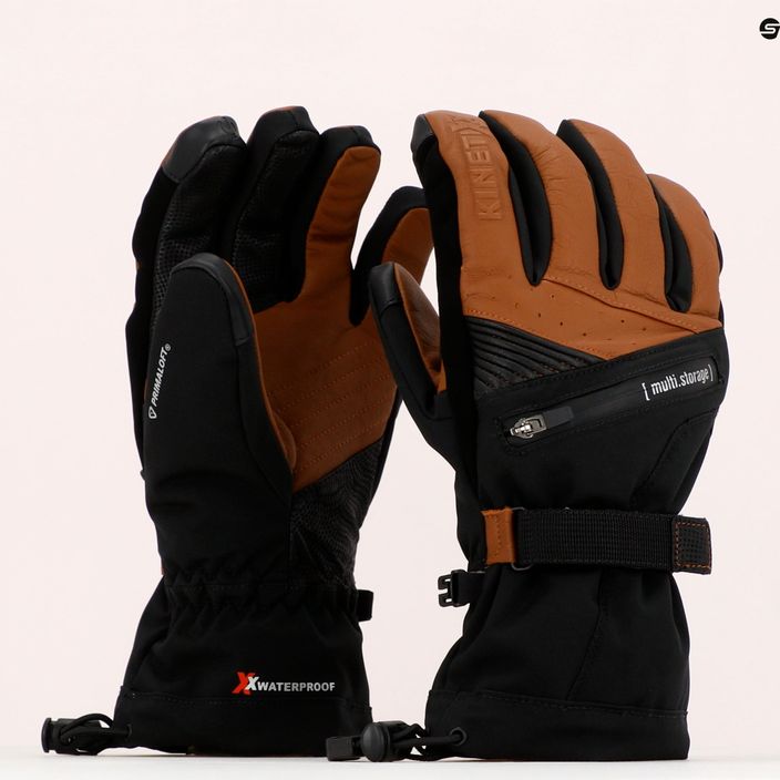 Ανδρικά γάντια σκι KinetiXx Bob Alpin καφέ 7020-230-05 6