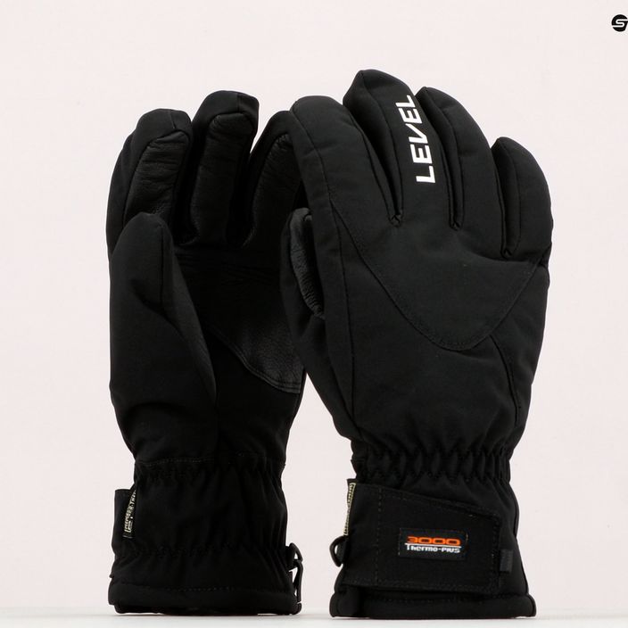 Ανδρικά γάντια σκι Level Alpine μαύρο 3343 6