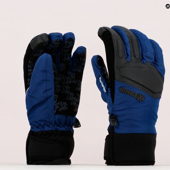 KinetiXx παιδικά γάντια σκι Billy Ski Alpin μπλε/μαύρο 7020-601-04 6