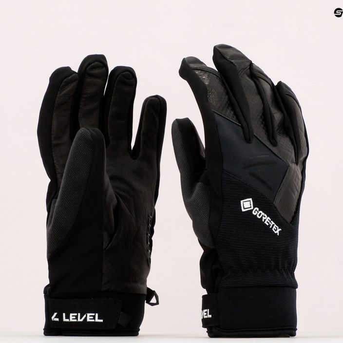 Ανδρικά γάντια snowboarding Level Suburban Gore Tex μαύρο 2334 7