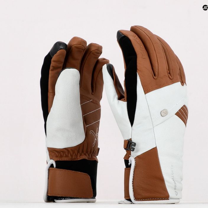 Γυναικεία γάντια KinetiXx Annouk Ski Alpin Λευκό 7020-190-05 6
