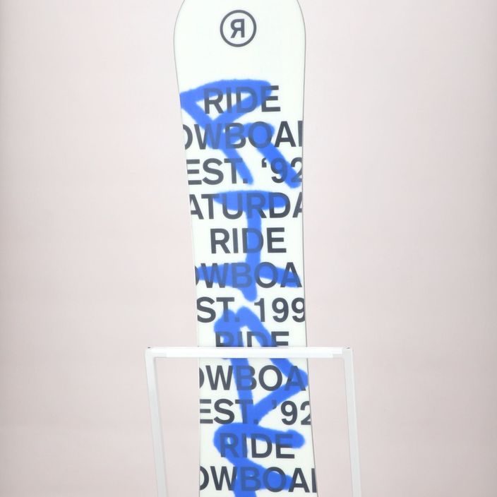 Γυναικείο snowboard RIDE Saturday λευκό-μπλε 12G0018 12