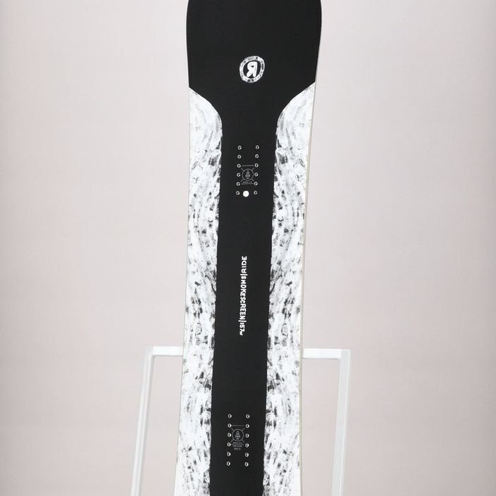 Snowboard RIDE Smokescreen μαύρο και άσπρο 12G0024 12