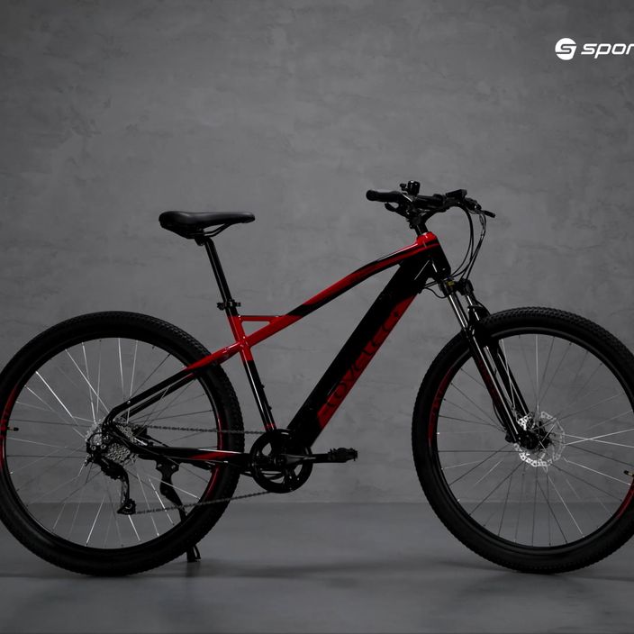 LOVELEC Alkor 15Ah ηλεκτρικό ποδήλατο μαύρο-κόκκινο B400239 27