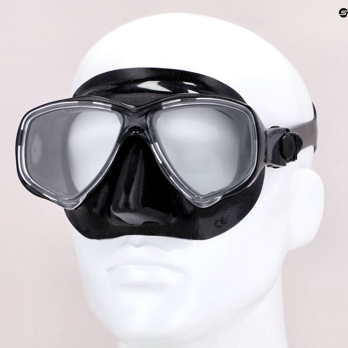 Cressi Marea μάσκα κατάδυσης με αναπνευστήρα μαύρη DN285050 9
