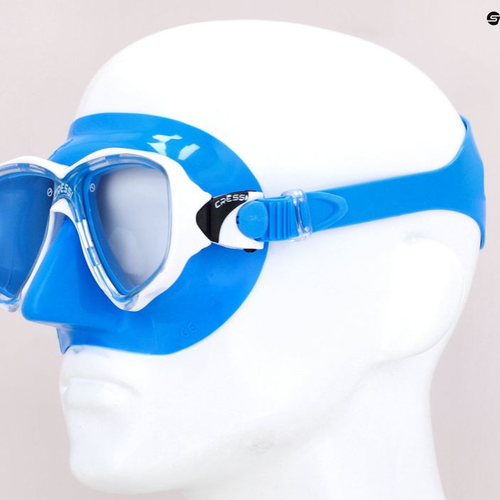 Cressi Marea μάσκα κατάδυσης με αναπνευστήρα μπλε DN282020 9