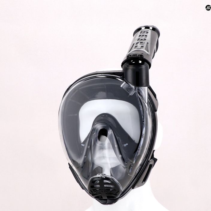 Cressi Duke Dry full face μάσκα για κατάδυση με αναπνευστήρα μαύρο XDT005050 10