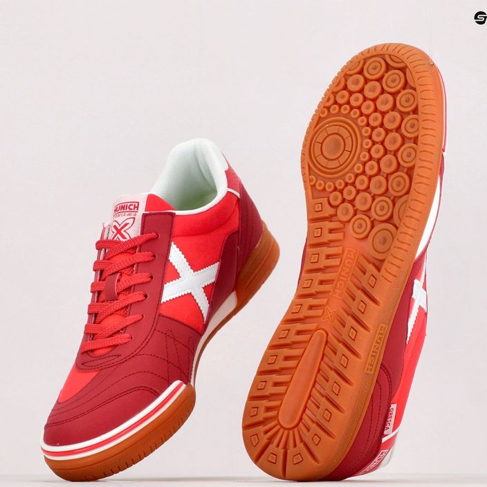 MUNICH Gresca ανδρικά ποδοσφαιρικά παπούτσια κόκκινα 11