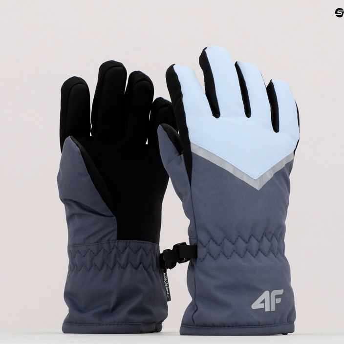 Παιδικά γάντια σκι 4F μπλε 4FJAW22AFGLF039 10