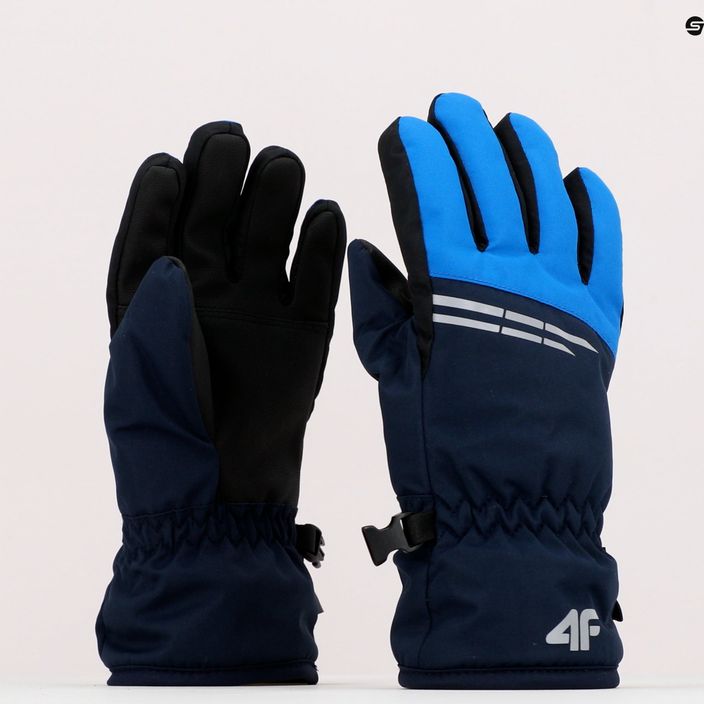 Παιδικά γάντια σκι 4F μπλε 4FJAW22AFGLM038 10
