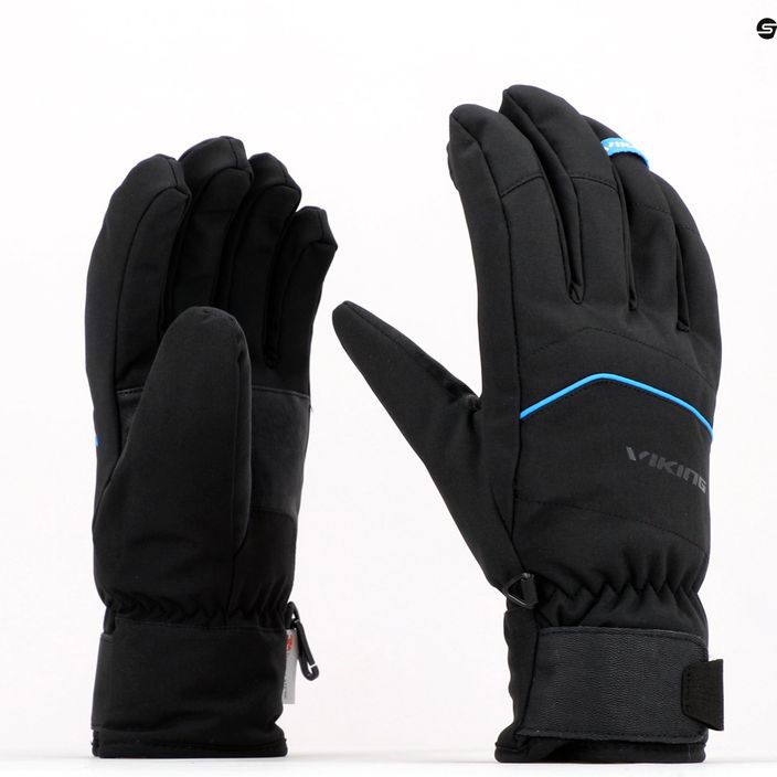 Ανδρικά γάντια σκι Viking Solven μπλε 110/23/7558 9
