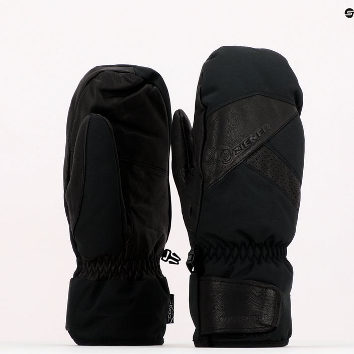 ZIENER Gettero As Aw Mitten ανδρικά γάντια snowboarding μαύρα 211002.12 8