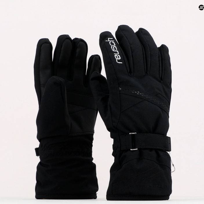 Γυναικεία γάντια σκι Reusch Hannah R-TEX XT μαύρο 60/31/213/7702 8