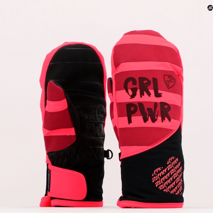 Παιδικά γάντια snowboard ZIENER Liwani As Pr Mitten κόκκινο 211902.308758 6