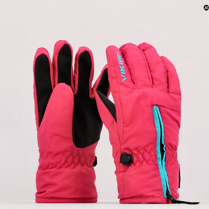 Viking Asti ροζ παιδικά γάντια σκι 120/23/7723/46 9