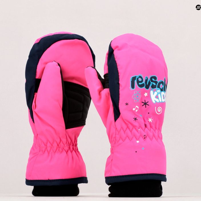 Παιδικά γάντια snowboard Reusch Mitten ροζ 48/85/405/350 7