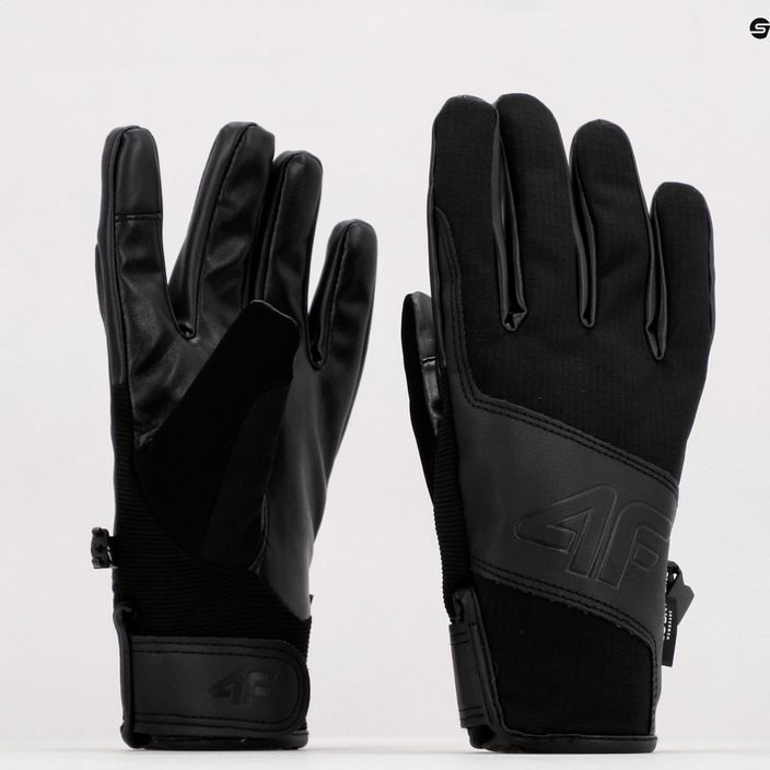 Ανδρικά γάντια σκι 4F μαύρο H4Z22-REM004 11