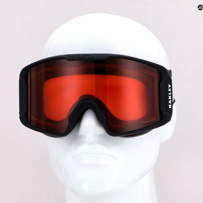 Oakley Line Miner ματ μαύρο/prizm snow rose γυαλιά σκι OO7093-05 4