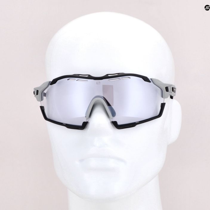 Rudy Project Cutline ανοιχτό γκρι ματ/impactx φωτοχρωμικό 2 laser μαύρο ποδηλατικά γυαλιά SP6378970000 7