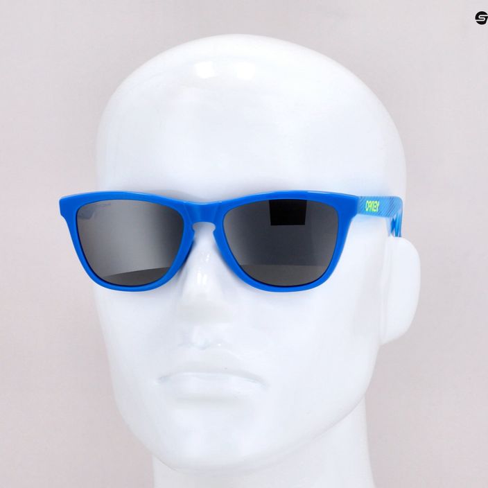 Oakley Frogskins γυαλιά ηλίου υψηλής ανάλυσης γυαλισμένο ζαφείρι / prizm μαύρο 0OO9013 6