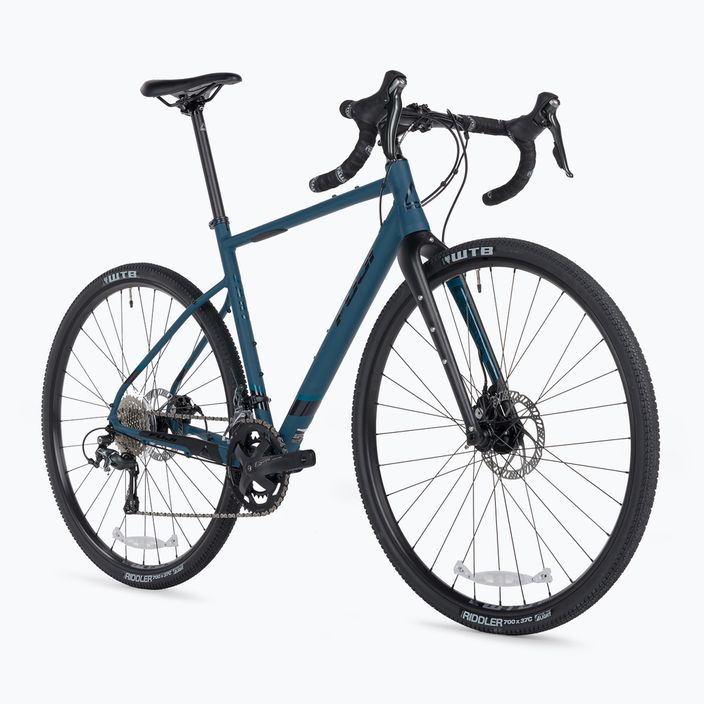 Fuji Jari 2.1 matte denim μπλε ποδήλατο για χαλίκι 2