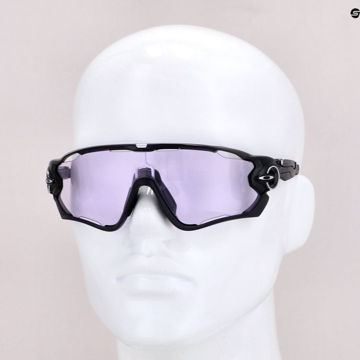 Oakley Jawbreaker γυαλισμένο μαύρο/prizm γυαλιά ποδηλασίας χαμηλού φωτισμού 0OO9290 6