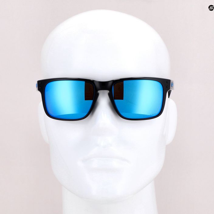 Γυαλιά ηλίου Oakley Holbrook γυαλισμένο μαύρο/ζαφείρι 0OO9102 7