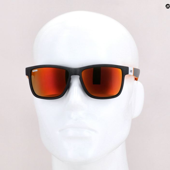 Γυαλιά ηλίου UVEX Lgl 39 γκρι ματ πορτοκαλί/πορτοκαλί καθρέφτης S5320125616 6
