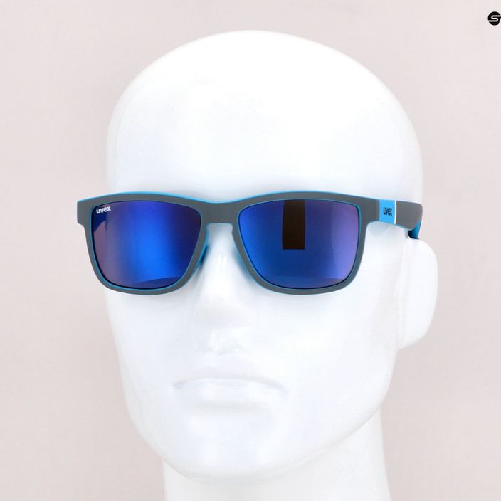 Γυαλιά ηλίου UVEX Lgl 39 γκρι ματ μπλε/μπλε καθρέφτης S5320125416 6