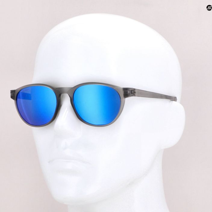 Oakley Reedmace ματ γκρι μελάνι/ζαφείρι γυαλιά ηλίου 0OO9126 7