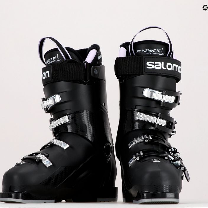 Γυναικείες μπότες σκι Salomon Select 80W μαύρο L41498600 9