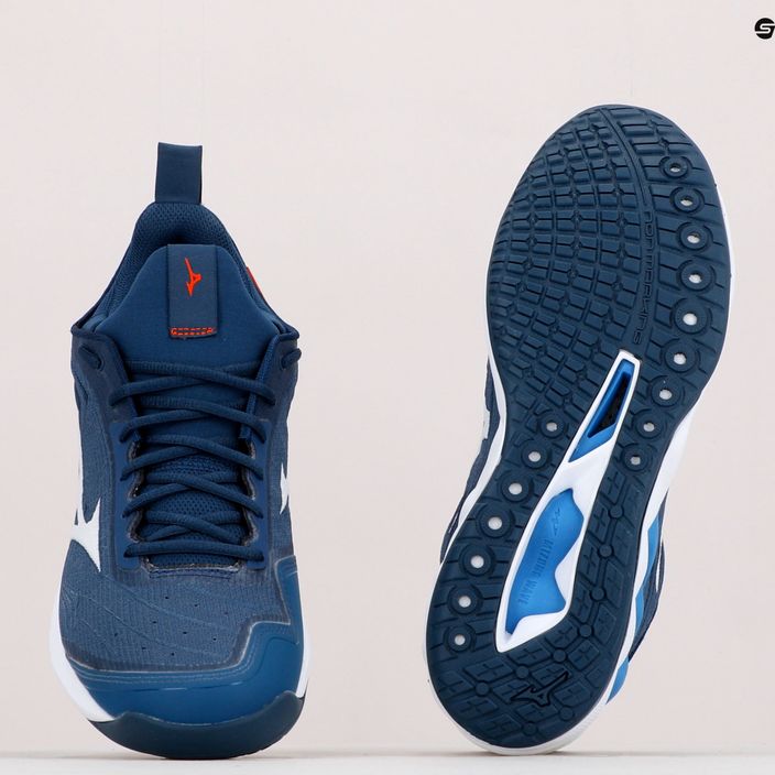 Ανδρικά παπούτσια βόλεϊ Mizuno Wave Luminous 2 μπλε V1GA212021 12