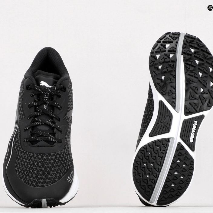 Γυναικεία παπούτσια για τρέξιμο PUMA Electrify Nitro 2 WTR μαύρο και ασημί 376897 01 13